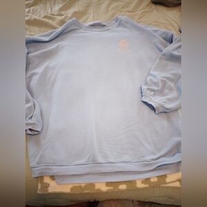 Light Blue Sweatshirt